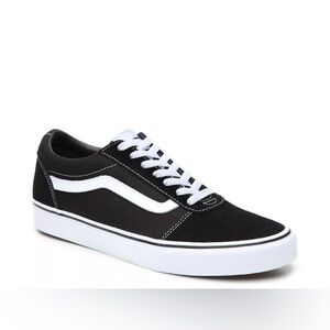 Vans Classic Black and White Shoes
